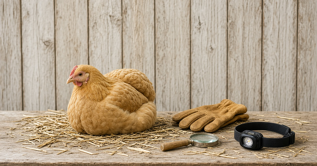 Chicken Mites vs Lice vs Red Mites: A Vent-Check Decision Tree and Tonight Plan