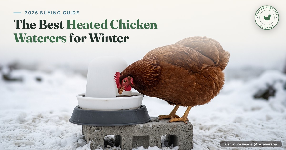 The Best Heated Chicken Waterers for Winter (2026 Buying Guide)